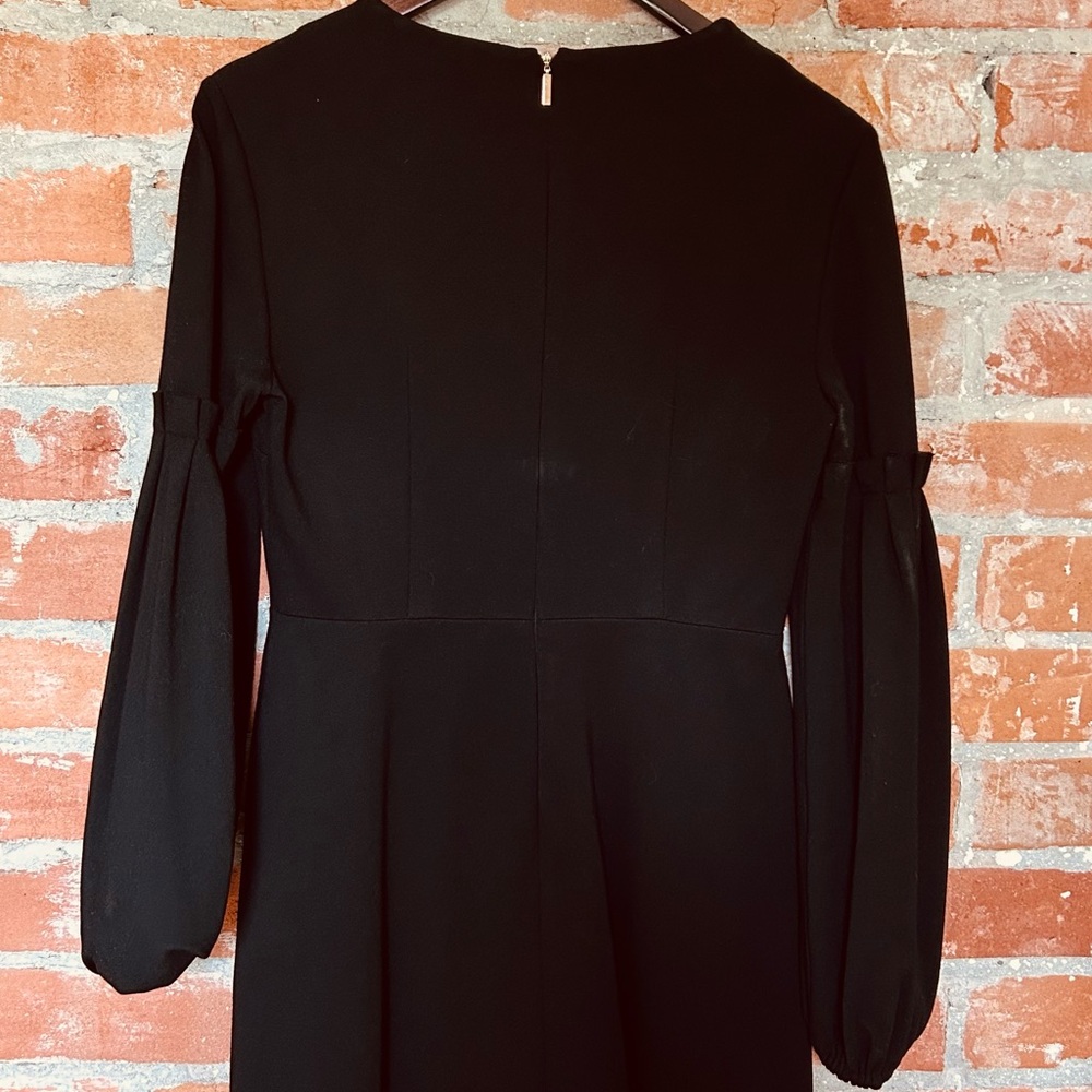 Tibi Black Long Sleeve Dress